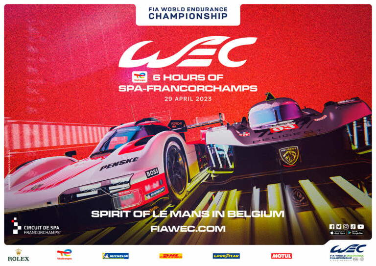 Affiche Wec Spa-Francorchamps 2023