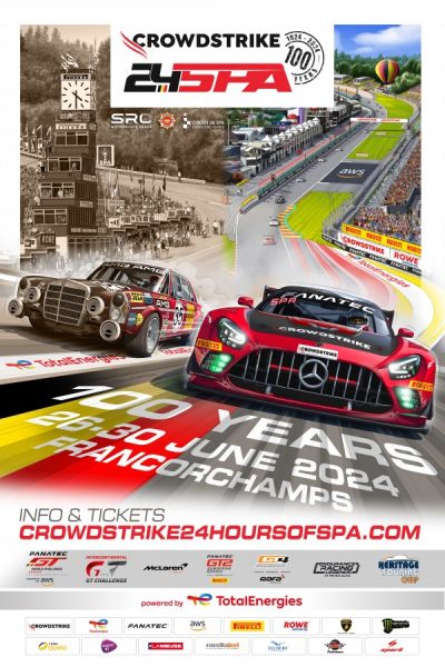 Affiche 24h de Spa-Francorchamps 2024